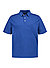 Polo-Shirt, Strick, blau - blau