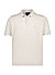 Polo-Shirt, Strick, sand meliert - sand
