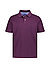 Polo-Shirt, Baumwoll-Piqué, aubergine - aubergine