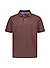 Polo-Shirt, Baumwoll-Piqué, dunkelbraun - dunkelbraun