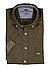 Kurzarmhemd, Reines Leinen, Button-Down, Brusttasche, khaki - khaki