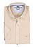 Kurzarmhemd, Reines Leinen, Button-Down, Brusttasche, sand meliert - sand