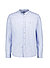Hemd, Reines Leinen, Stehkragen, hellblau meliert - new breeze