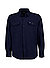 Overshirt, Baumwolle-Leinen, Kent, Brusttasche, navy - navy