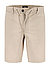 Shorts, Baumwoll-Leinen, beige - grau