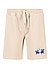 Sweatshorts, Baumwolle, hellbeige - beige