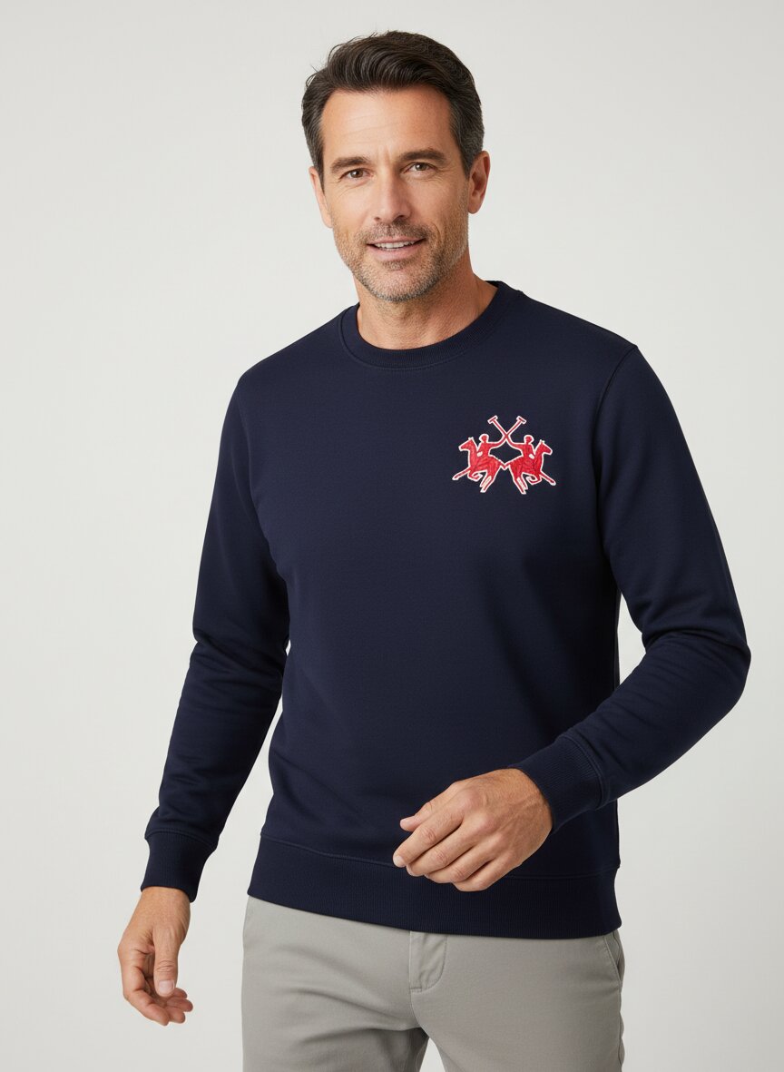 LA MARTINA Sweatshirt MCF010/FP580/07017 Image 1