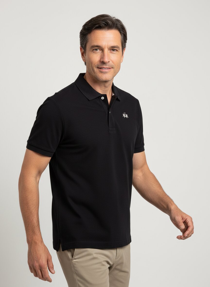LA MARTINA Polo-Shirt BPMP11/PK031/09999