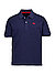 Polo-Shirt, Regular, Baumwoll-Piqué, dunkelblau - dunkelblau