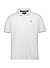 Polo-Shirt, Regular Fit, Baumwoll-Stretch, weiß - weiß