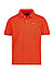 Polo-Shirt, Baumwoll-Stretch, orange - orange