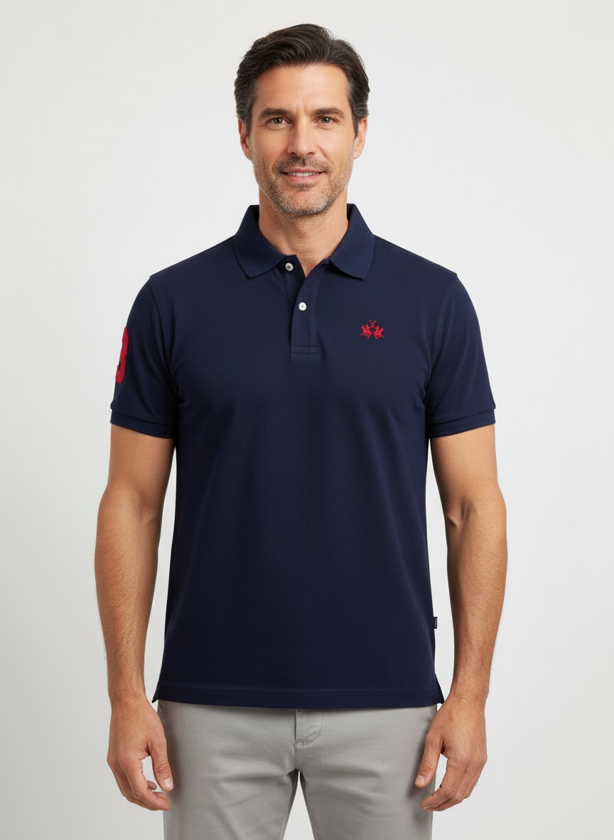 LA MARTINA Polo-Shirt MCP300/PK001/07017
