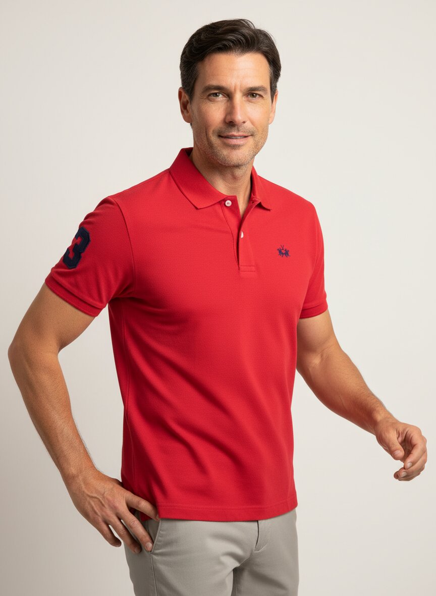 LA MARTINA Polo-Shirt MCP300/PK001/06008