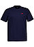 T-Shirt, Baumwolle, navy - navy