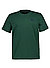 T-Shirt, Regular Fit, Baumwolle, dunkelgrün - dunkelgrün
