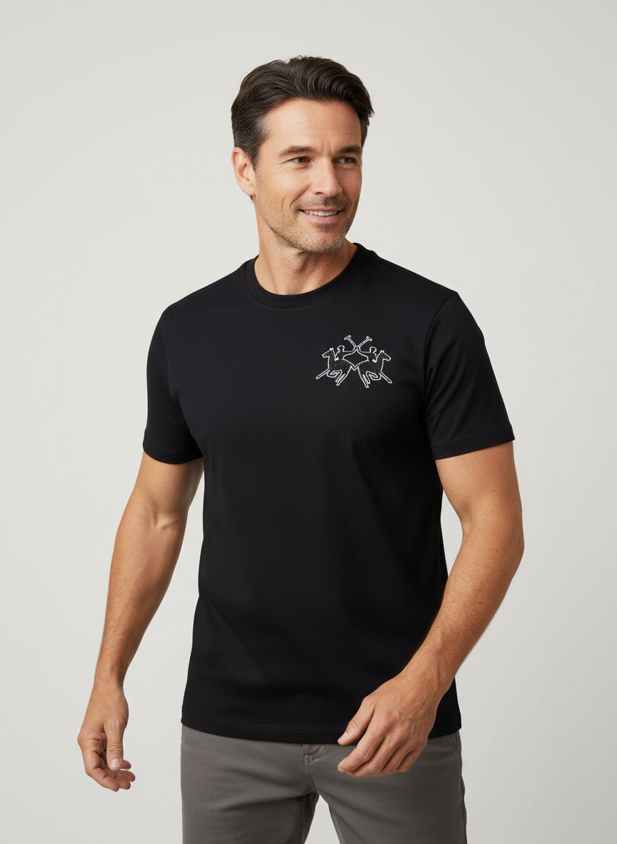 LA MARTINA T-Shirt MCR008/JS409/09999