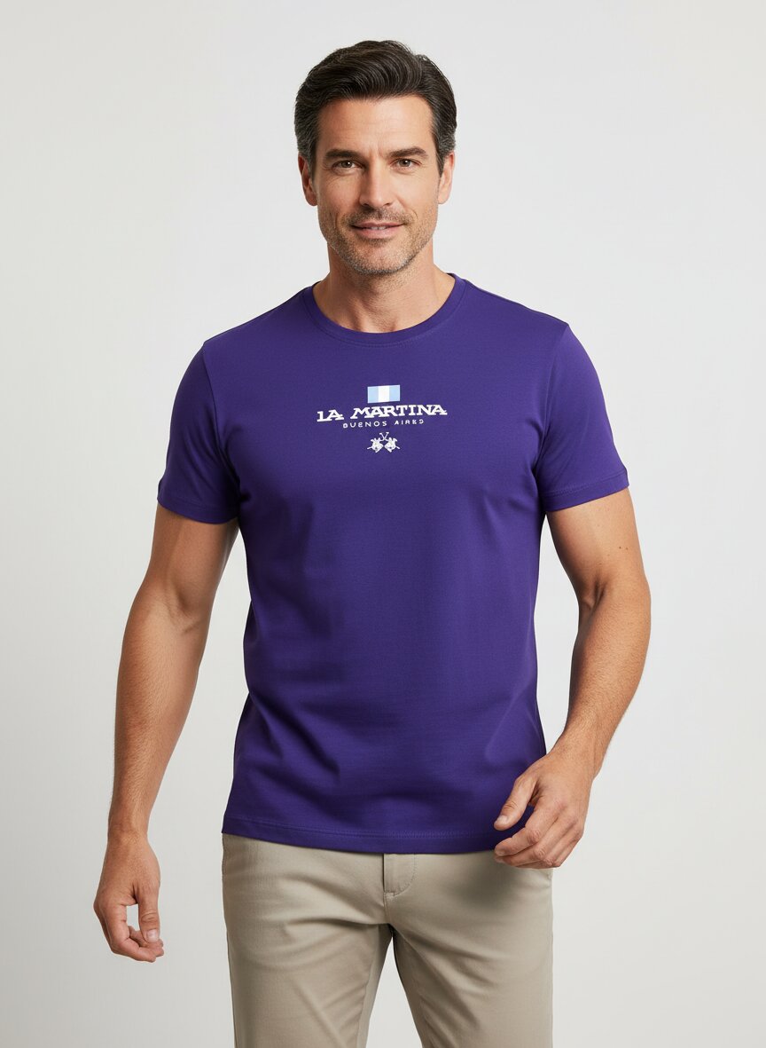 LA MARTINA T-Shirt MCR304/JS388/07107