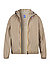 Regenjacke Claude, Mikrofaser, taupe - taupe