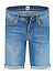 Jeansshorts Chris, Slim Fit, Baumwolle T400®, blau - blau