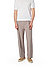 Bundfaltenhose Tari, Modern, Seersucker, hellbraun - hellbraun