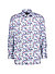 Hemd, Comfort, Baumwolle, Kent, Kombi, bleu floral - multicolour