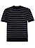 T-Shirt Kanacho, Baumwoll-Strick, dunkelblau gestreift - dunkelblau