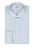 Hemd, Body, Baumwoll-Stretch, Kent, bleu gemustert - bleu