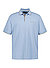 Polo-Shirt, Regular, Baumwoll-Piqué, rauchblau - dusted blue