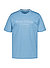 T-Shirt, Regular Fit, Bio Baumwolle, blue dawn - blue dawn