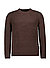 Pullover, Bio Baumwolle, braun - dark nickle