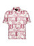 Kurzarmhemd, Regular, Reines Leinen, Kent, light red - light red