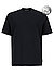 T-Shirt, Big&Tall, Bio Baumwolle, schwarz - schwarz