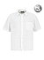 Kurzarmhemd, Big&Tall, Reines Leinen, Kent, Brusttasche, weiß - white