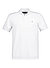 Polo-Shirt, Regular, Baumwoll-Piqué, weiß - weiß
