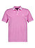 Polo-Shirt, Regular Fit, Bio Baumwoll-Piqué, pink - scattered orchid