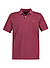Polo-Shirt, Regular Fit, Bio Baumwoll-Piqué, acai rot - acai red