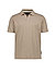 Polo-Shirt, Regular Fit,  Baumwolle-Leinen Jersey, charleston gray - charleston gray