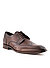 Derby Leno, Leder, dunkelbraun - dunkelbraun