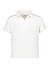 Polo-Shirt, Baumwoll-Frottee, offwhite - weiß