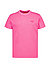 T-Shirt, Bio Baumwolle, neopink - neonpink