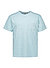 T-Shirt, Bio Baumwolle, aquamarine meliert - aqua