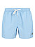 Badeshorts, Mikrofaser, hellblau - himmelblau