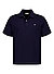 Polo-Shirt, Baumwoll-Piqué, nachtblau - nachtblau