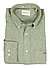 Hemd, Regular, Leinen-Baumwolle, Button-Down, Brusttasche, grün - grün