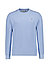 Pullover, Bio Baumwolle, blau - blau
