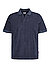 Polo-Shirt Mohala, Baumwoll-Jersey, dunkelblau - dunkelblau