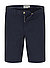 Shorts, Regular Fit, Baumwoll-Stretch, nachtblau - nachtblau