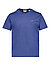 T-Shirt, Regular Fit, Baumwolle, blue - blue