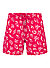 Badeshorts Seashells, Mikrofaser, rot - rot