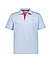 Polo-Shirt, Stretch-Piqué, Baumwolle, light blue - light blue
